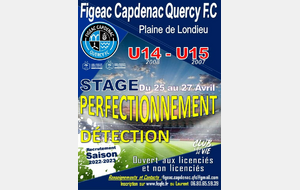 perfectionnement détection U14 / U15 