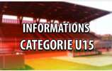 Bilan du Week-End championnat U15