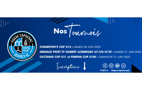 NOS TOURNOIS 
